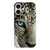 Funda de silicona - Compatible con Apple iPhone 17 - diseño oeil de leopard - Nuevo