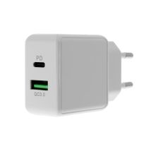 Insmat 530-9200 cargador de dispositivo móvil Smartphone, Tableta Blanco Corriente alterna Carga rápida Interior - Nuevo