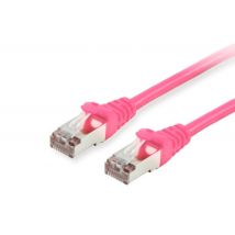 Equip 605584 cable de red Rosa 5 m Cat6 S/FTP (S-STP) - Nuevo