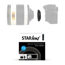 STARBLITZ T2 anillo adaptador Compatible con cuerpos CANON EF - Nuevo