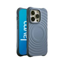 JAYM - Coque Silicone Premium Denim Blue compatible [Apple iPhone 16 Plus] - 100% Silicone et Microfibre - Renforcée et Ultra Doux