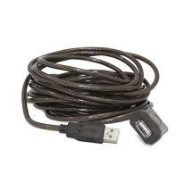 Hamlet XUREP10 cable USB USB 2.0 10 m USB A Negro - Nuevo