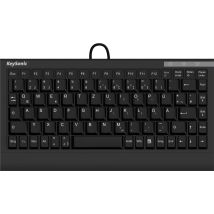 KeySonic ACK-595C+ (US) tastiera Maison USB QWERTY Inglese americano Nera - Nuovo