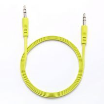 WE Auxiliary Audio Jack/Jack 3.5mm Male Flat 1m50 Cable - Heavy Duty - Compatible with Beats, iPhone iPad iPod HiFi Headphones Car Stereo Smartphone 