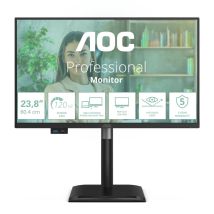 AOC 24P4CV écran plat de PC 60,5 cm (23.8 ) 1920 x 1080 pixels Full HD LED Noir