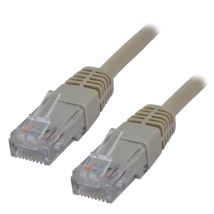 MCL Cable RJ45 Cat5E 3.0 m Grey cable de red Gris 3 m U/UTP (UTP) - Nuevo