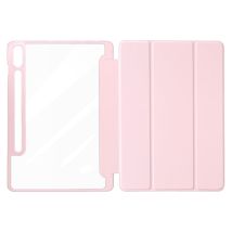 Funda Galaxy Tab S9 FE Plus Toby Dux Ducis Soporte para teclado de vídeo Rosa - Nuevo
