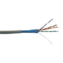 MCL Samar Samar Samar Rouleau de câble CAT 5E F/UTP rigide - 100m