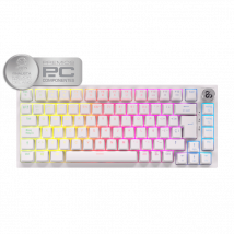 Newskill Pyros Pro Teclado Gaming Inalámbrico mecánico hotswap Blanco - Nuevo