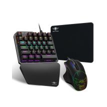 Spirit of Gamer Xpert Gameboard G700 teclado Ratón incluido Juego USB QWERTY Inglés Negro - Nuevo