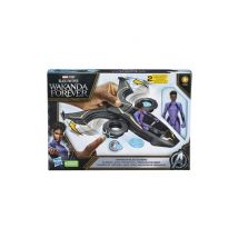 Figurine de collection Marvel Black Panther 15 cm avec Véhicule