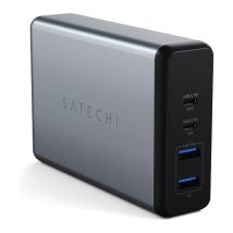 Satechi Práctico cargador de sobremesa PD de 108 W con 2 puertos USB-C y 2 puertos USB-A Gris - Nuevo