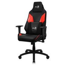 Aerocool ADMIRALBR Silla Gaming Profesional, Cojines Acolchados, Tecnología Air, Negro/Rojo - Nuevo