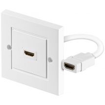 Goobay 51722 câble HDMI HDMI Type A (Standard) Blanc