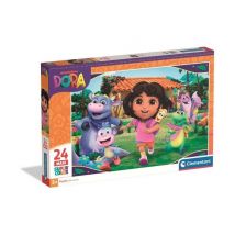 CLEMENTONI - 24 piezas Maxi - Dora - Nuevo