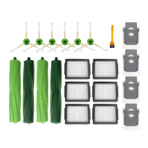 Accessoires 22 pièces iRobot Roomba i6 / i6+ / i3 / i3+ / i4 / i4+ / i7 / i7+ / i8 / i8+ / j7 / j7+ / E5 / E6