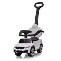 Auto Spinta BMW M5 Bianca 2 in 1 con Musica e Luci LED - Nuovo