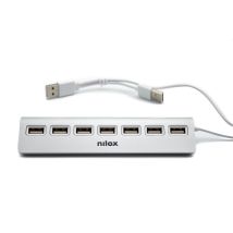 Porte Nilox Hub 7 USB 2.0 - Nuovo