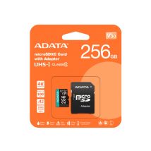 ADATA microSDXC/SDHC UHS-I U3 256 GB con adattatore - Nuovo