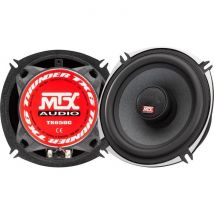 MTX TX650C Diffusori coassiali per auto a 2 vie da 80 W RMS da 13 cm 4 telai in alluminio Tweeter a cupola in seta al neodimio Diaframma in polpa di 
