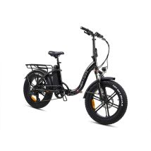Vester Step 2026 - Bicicleta eléctrica plegable de grandes neumáticos 48V 14Ah - Negro Ónix - Nuevo