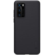 Nillkin Funda para Huawei P40 Serie Super Frosted Shield Compatible con Carga Qi Negro - Nuevo