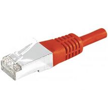 Connect 858302 cable de red Rojo 1 m Cat6a S/FTP (S-STP) - Nuevo