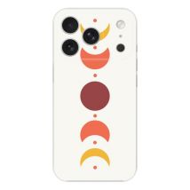 Coque en silicone - Compatible pour Apple iPhone 17 Pro - design eclipse
