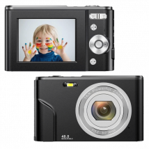 Caméra numérique 1080P / 48 mégapixels / Zoom 16x Black