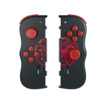 Lexip HBO Game of Thrones Targaryen Nero, Rosso Bluetooth Controller di gioco Nintendo Switch, Nintendo Switch OLED - Nuovo