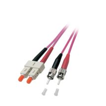 EFB Elektronik O0347.2 câble InfiniBand et à fibres optiques 2 m ST SC Violet