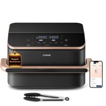 COSORI Dual Blaze Twinfry? Chef Edition freidora sin aceite de doble cesta con 10L de capacidad. - Nuevo