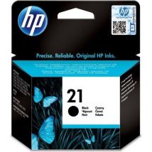 HP 21 Cartouche d'encre noire authentique (C9351AE) pour HP DeskJet 3940/D2360/F380, OfficeJet 4315