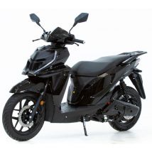 Urban80 - Scooter électrique 125cc - moteur 2500 W - batterie 72V 38.4Ah, noir brillant