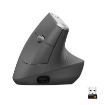 Logitech MX Vertical mouse Ufficio Mano destra RF senza fili Bluetooth Ottico 4000 DPI