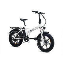 Vester 2026 - Bicicleta eléctrica plegable de grandes neumáticos 48V 14Ah - Heron Blanc - Nuevo
