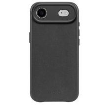 Coque pour iPhone 17 Air MagSafe en Cuir Antichocs Noir