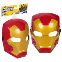 Maschera da travestimento di Iron Man, design classico, per bambini dai 5 anni in su, Marvel, Avengers: Endgame - Nuovo