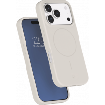 Coque renforcée MagSafe iPhone 17 Pro SILICONE 2m Blanc + Garantie à vie Force Case