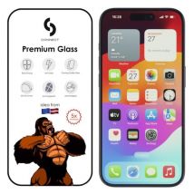 ?onnect Corning Gorilla Ultra Fuerte Cristal 3D para Apple iPhone 15 Pro Negro - Nuevo