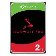 Seagate IronWolf Pro ST2000NT001 disco duro interno 2 TB 7200 RPM 256 MB 3.5 - Nuevo