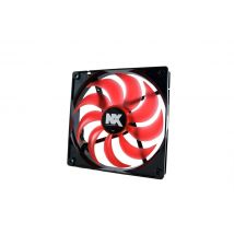 NOX NX140 sistema de refrigeración para ordenador Carcasa del ordenador Ventilador 14 cm Negro, Rojo - Nuevo