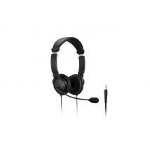 Auriculares Kensington Classic de 3,5 mm con micrófono y control de volumen - Nuevo
