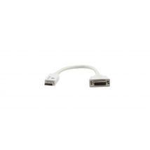 Kramer Electronics DP - DVI-I 0.3m 0,3 m DisplayPort Blanc