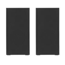 Altoparlanti Tellur Basic 2.0, 6 W, USB/Jack, cabinet in legno, controllo del volume, nero - Nuovo