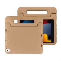 imoshion Coque kidsproof avec poignée pour Apple iPad 9 (2021) 10.2 pouces / iPad 8 (2020) 10.2 pouces / iPad 7 (2019) 10.2 pouces - Marron
