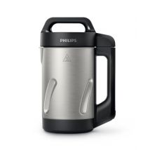 PHILIPS - Blender chauffant - 1000W - bol 1.2 L - Soup Maker - inox/noir - HR2203.80