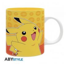 Taza de Cerámica Pokémon Pikachu Amarillo - Ideal para Fans - Nuevo