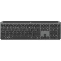 Logitech K950 Signature Slim clavier Bureau RF sans fil + Bluetooth AZERTY Français Graphite