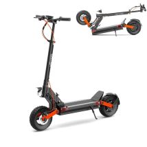 Scooter elettrico JOYOR S5-Z con luce lampeggiante - Motore 600W Batteria 48V13AH Autonomia 45KM Freni a disco - Nero - Nuovo